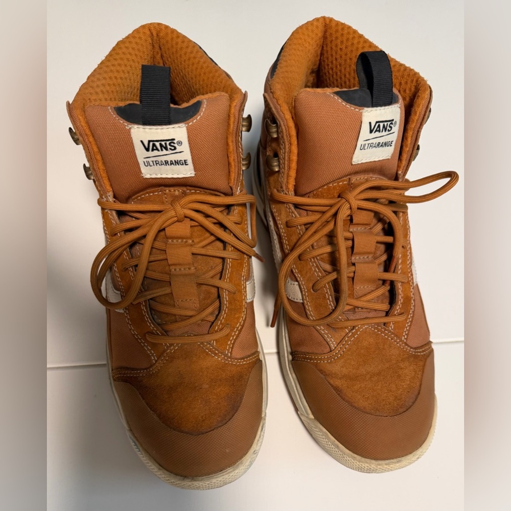 Vans Ultrarange High-Top Sneakers - Tan